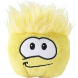 Jakks Disney Club Penguin 4 Inch Plush Puffle Yellow [NO CODE!]